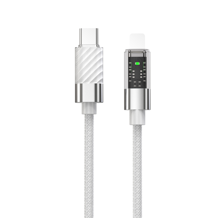 Cyber ​​transparent data cable